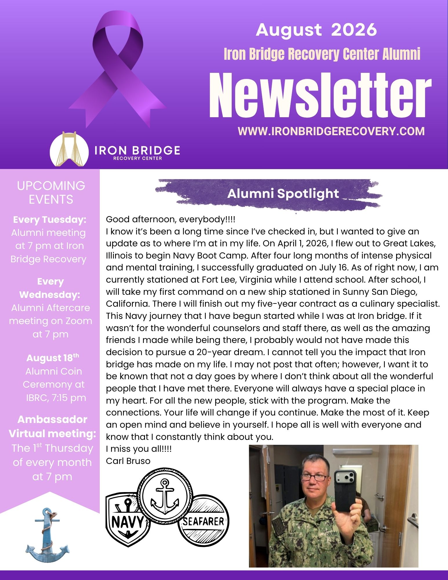 August newsletter 2026 IBRC Newsletter